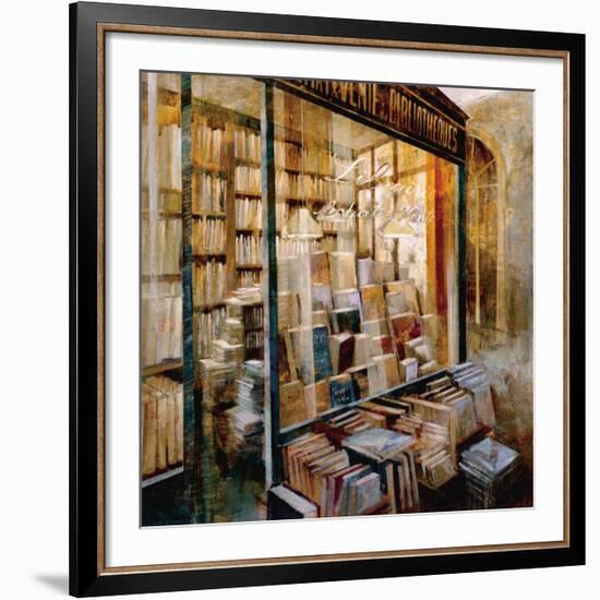 Librairie-Noemi Martin-Framed Art Print