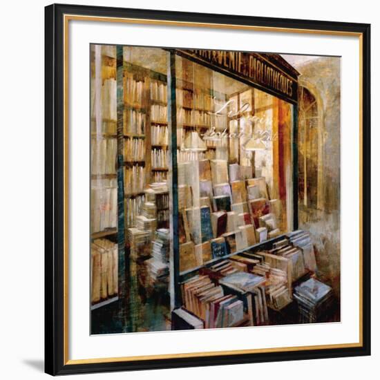 Librairie-Noemi Martin-Framed Art Print