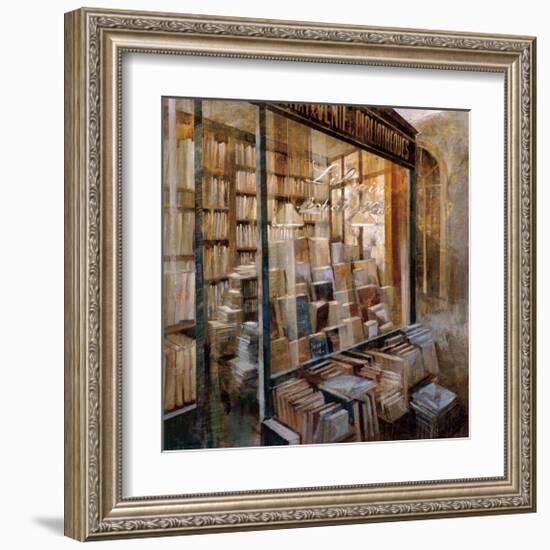 Librairie-Noemi Martin-Framed Giclee Print