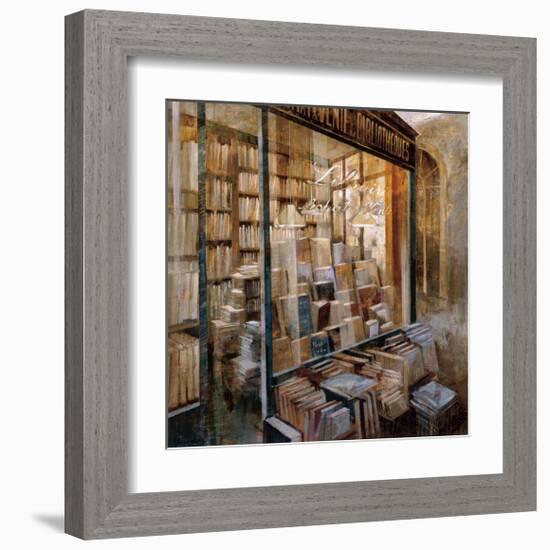 Librairie-Noemi Martin-Framed Giclee Print