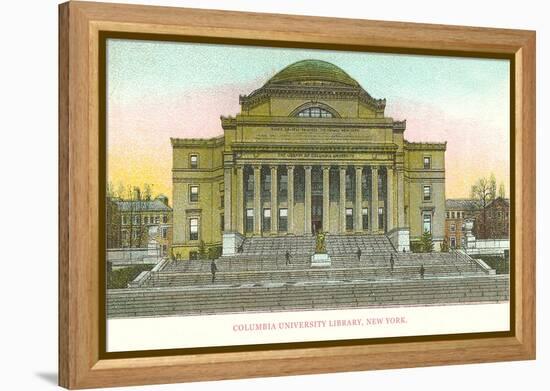 Library, Columbia University, New York City-null-Framed Stretched Canvas