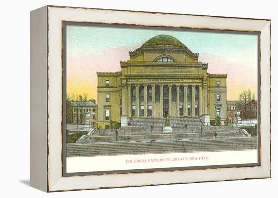 Library, Columbia University, New York City-null-Framed Stretched Canvas