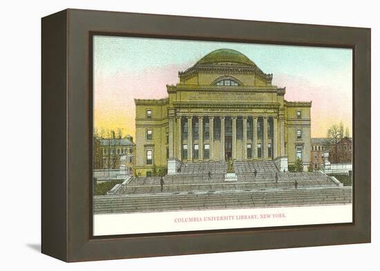 Library, Columbia University, New York City-null-Framed Stretched Canvas