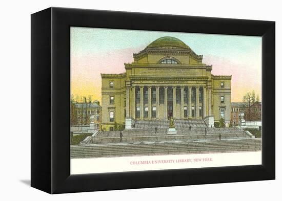 Library, Columbia University, New York City-null-Framed Stretched Canvas