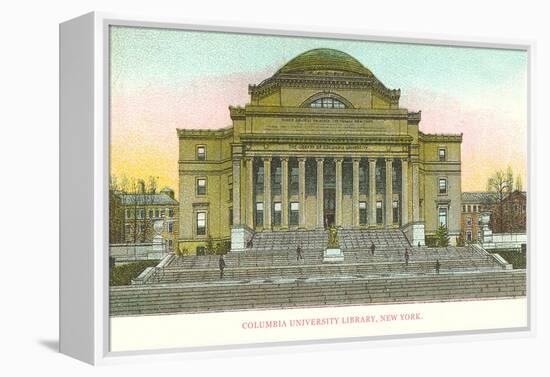 Library, Columbia University, New York City-null-Framed Stretched Canvas