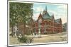 Library, Danbury, Connecticut-null-Mounted Art Print