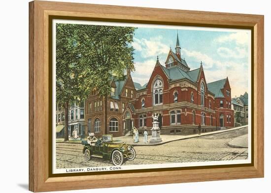 Library, Danbury, Connecticut-null-Framed Stretched Canvas