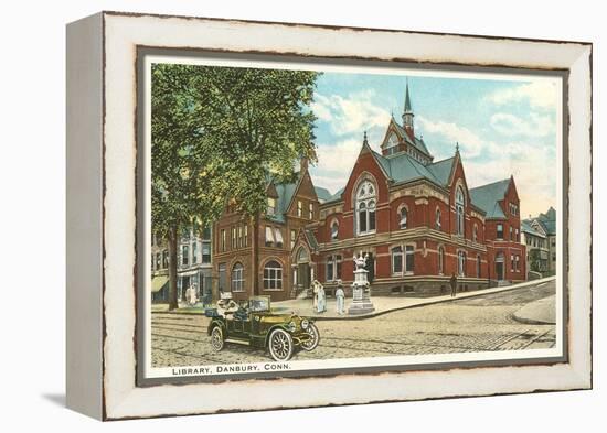 Library, Danbury, Connecticut-null-Framed Stretched Canvas