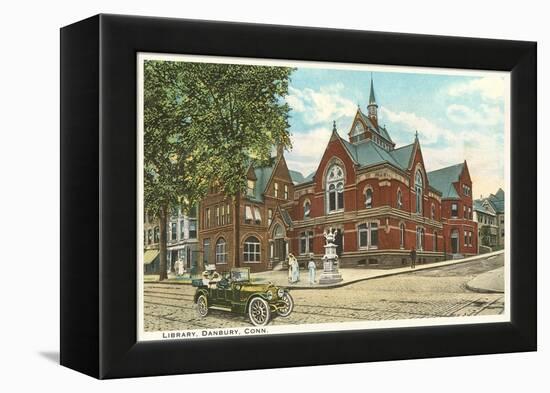 Library, Danbury, Connecticut-null-Framed Stretched Canvas