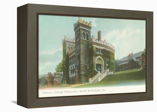 Library, Lehigh University, South Bethlehem Pa-null-Framed Stretched Canvas