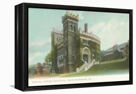 Library, Lehigh University, South Bethlehem Pa-null-Framed Stretched Canvas