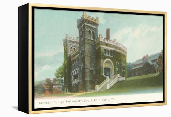 Library, Lehigh University, South Bethlehem Pa-null-Framed Stretched Canvas