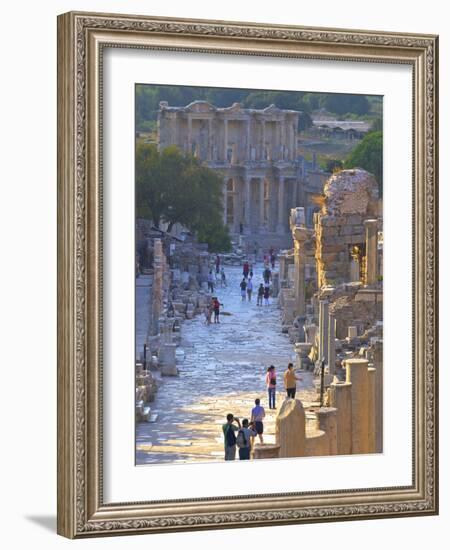 Library of Celsus, Ephesus, Turkey-Neil Farrin-Framed Photographic Print