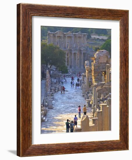 Library of Celsus, Ephesus, Turkey-Neil Farrin-Framed Photographic Print