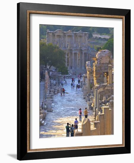 Library of Celsus, Ephesus, Turkey-Neil Farrin-Framed Photographic Print