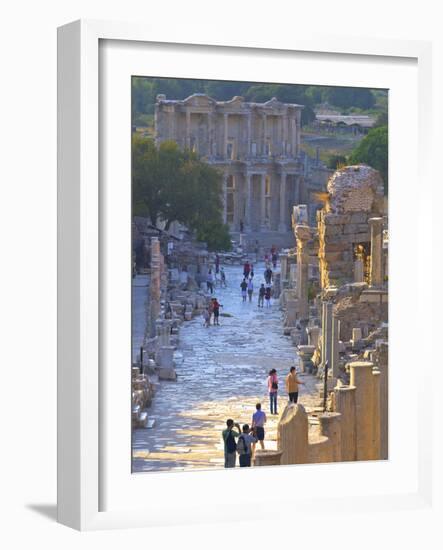 Library of Celsus, Ephesus, Turkey-Neil Farrin-Framed Photographic Print