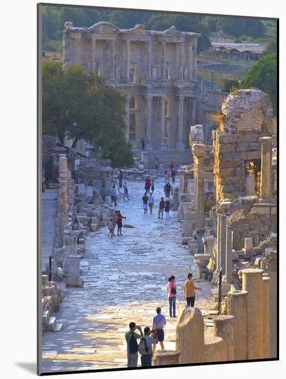 Library of Celsus, Ephesus, Turkey-Neil Farrin-Mounted Photographic Print