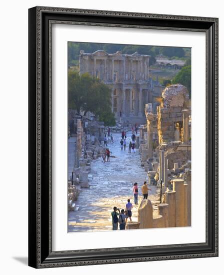 Library of Celsus, Ephesus, Turkey-Neil Farrin-Framed Photographic Print