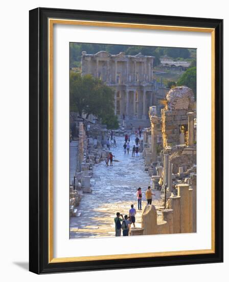 Library of Celsus, Ephesus, Turkey-Neil Farrin-Framed Photographic Print