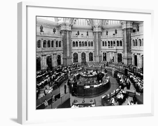 Library of Congress Reading Room-null-Framed Photographic Print