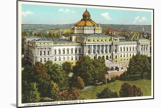 Library of Congress, Washington, DC-null-Mounted Art Print