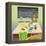 Library Time - Humpty Dumpty-Robin Boyer-Framed Premier Image Canvas