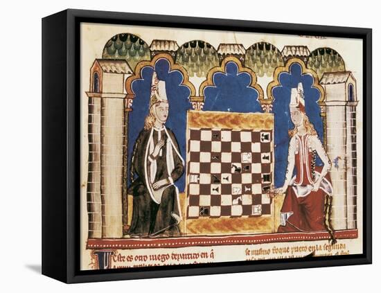 Libro De Los Juegos (Book of Games)-Alfonso X-Framed Stretched Canvas