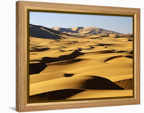 Libya, Fezzan, Edeyen Ubari, Near Ubari-Amar Grover-Framed Premier Image Canvas