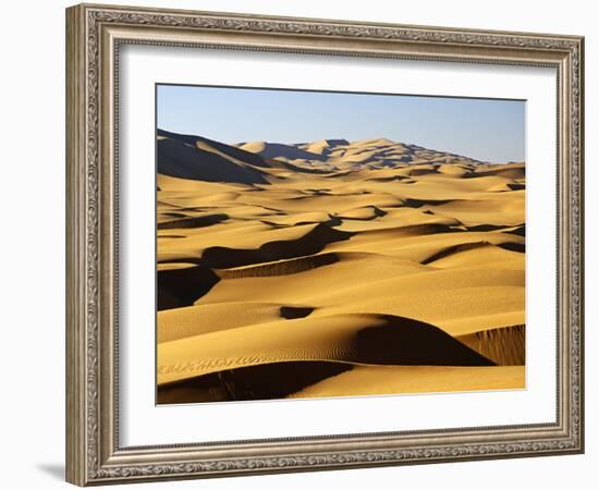 Libya, Fezzan, Edeyen Ubari, Near Ubari-Amar Grover-Framed Photographic Print