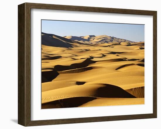 Libya, Fezzan, Edeyen Ubari, Near Ubari-Amar Grover-Framed Photographic Print