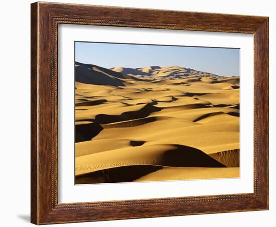 Libya, Fezzan, Edeyen Ubari, Near Ubari-Amar Grover-Framed Photographic Print