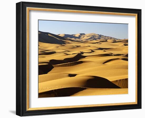 Libya, Fezzan, Edeyen Ubari, Near Ubari-Amar Grover-Framed Photographic Print