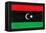 Libya Flag Design with Wood Patterning - Flags of the World Series-Philippe Hugonnard-Framed Stretched Canvas