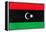 Libya Flag Design with Wood Patterning - Flags of the World Series-Philippe Hugonnard-Framed Stretched Canvas