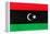 Libya Flag Design with Wood Patterning - Flags of the World Series-Philippe Hugonnard-Framed Stretched Canvas