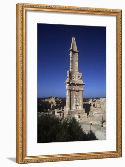 Libya, Sabratha, Historical Tripolitania, Punic Tomb-null-Framed Giclee Print