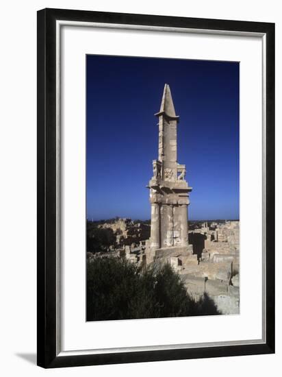 Libya, Sabratha, Historical Tripolitania, Punic Tomb-null-Framed Giclee Print