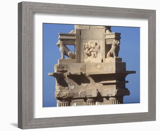 Libya, Sabratha, Historical Tripolitania, Punic Tomb-null-Framed Giclee Print