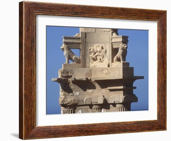 Libya, Sabratha, Historical Tripolitania, Punic Tomb-null-Framed Giclee Print