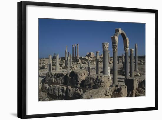 Libya, Tripolitania, Sabratha, Religious Curia Building-null-Framed Giclee Print