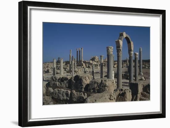Libya, Tripolitania, Sabratha, Religious Curia Building-null-Framed Giclee Print