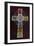 License Plate Art Celtic Cross-Design Turnpike-Framed Giclee Print