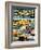 "License Plates," Saturday Evening Post Cover, October 12, 1940-H. Wilson Smith-Framed Giclee Print