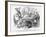 Licensing Day, 1867-John Tenniel-Framed Giclee Print