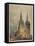 Lichfield Cathedral, Staffordshire, 1794 (W/C over Graphite on Wove Paper)-Thomas Girtin-Framed Premier Image Canvas