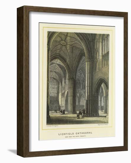 Lichfield Cathedral, View from the North Transept-Thomas Hosmer Shepherd-Framed Giclee Print
