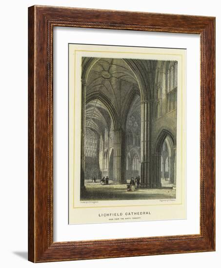 Lichfield Cathedral, View from the North Transept-Thomas Hosmer Shepherd-Framed Giclee Print