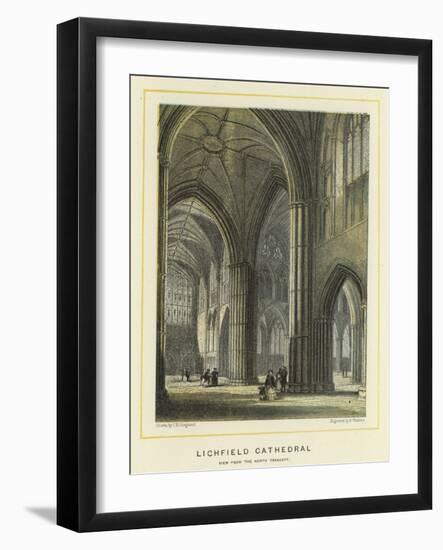 Lichfield Cathedral, View from the North Transept-Thomas Hosmer Shepherd-Framed Giclee Print