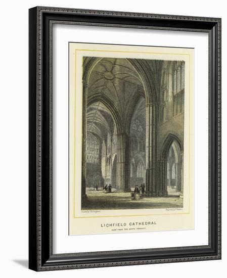 Lichfield Cathedral, View from the North Transept-Thomas Hosmer Shepherd-Framed Giclee Print