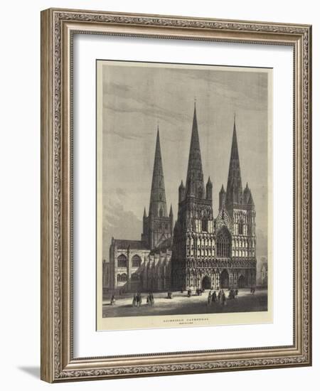 Lichfield Cathedral-Samuel Read-Framed Giclee Print